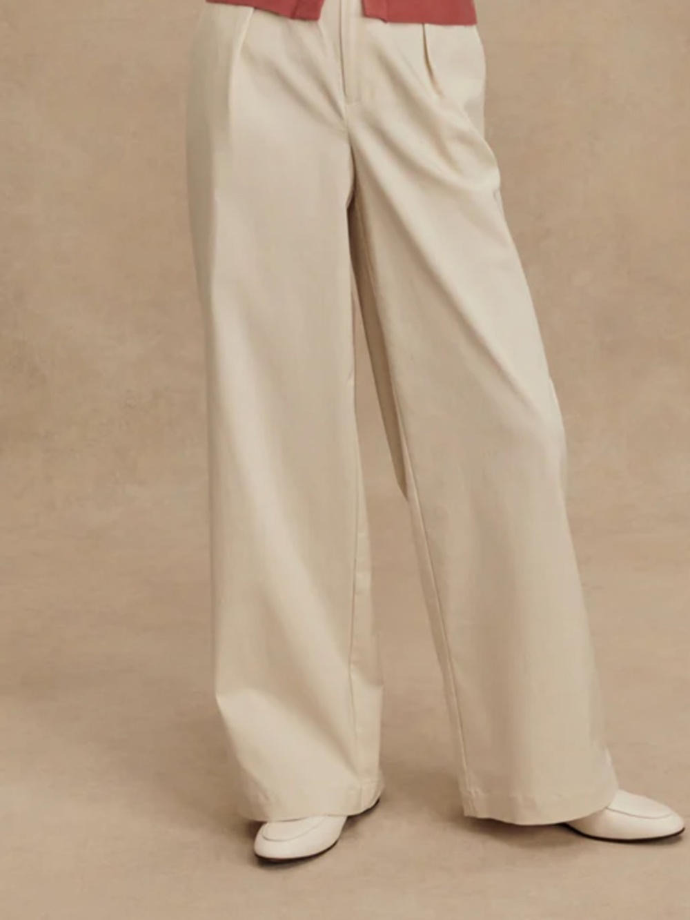 EUC Varley Isobel Wide-Leg Pant 29.5" Ivory Size XS